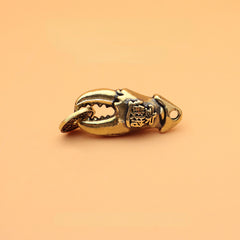 Chinese Style Crab Decoration Pendant Bag Purse Keychain Accessory