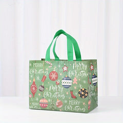 1pc Christmas Gift Bags Christmas Tote Bags With Handles