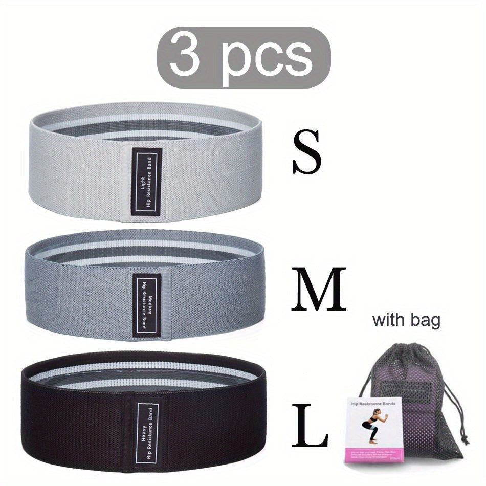 Elastic Fitness Resistance Band Hip Training Ropes Yoga Workout Equipment