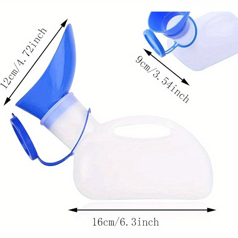 4pcs Outdoor Mobile Toilet Unisex Urinal for Traveling & Camping