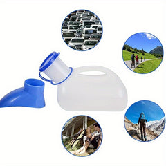 4pcs Outdoor Mobile Toilet Unisex Urinal for Traveling & Camping