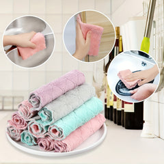 10pcs Small Dishwashing Towels Kitchen Dishcloths Rag 23 13
