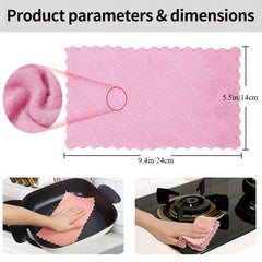 10pcs Small Dishwashing Towels Kitchen Dishcloths Rag 23 13