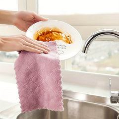 10pcs Small Dishwashing Towels Kitchen Dishcloths Rag 23 13