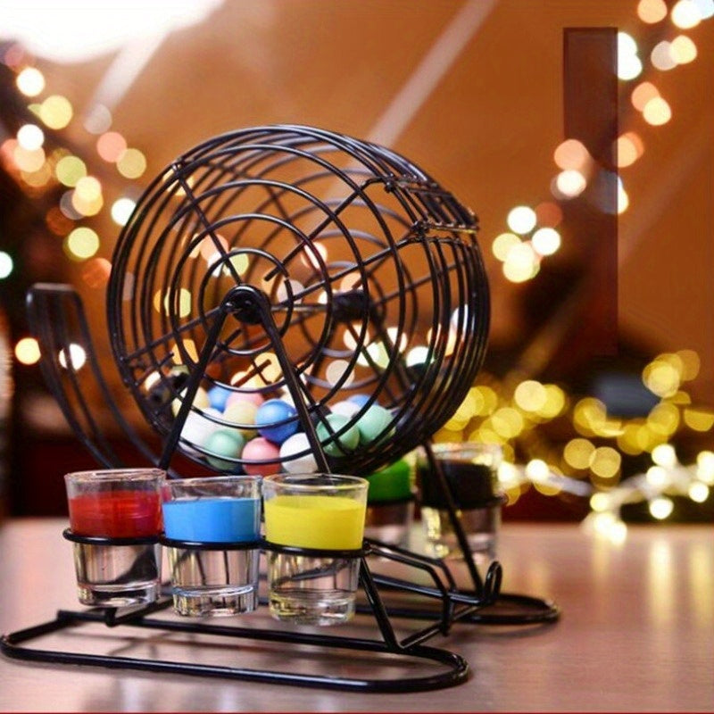 Mini Bingo Lottery Machine Set for Bar Entertainment