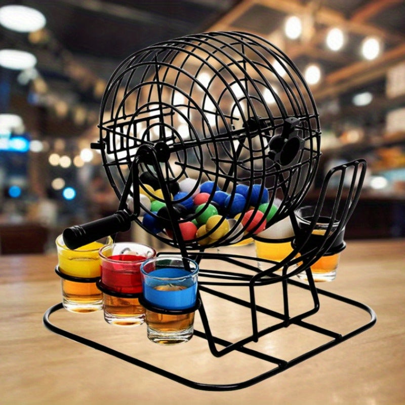 Mini Bingo Lottery Machine Set for Bar Entertainment