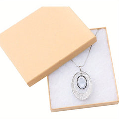 Cotton Filled Cardboard Jewelry Boxes 10 Packs for Necklace Bracelet Bulk