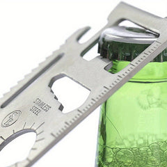 Survival Credit Card Multitool with Bottle Opener