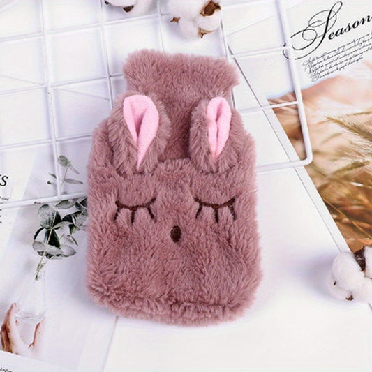 Plush Rabbit Hand Warmer with Hot Water Bag