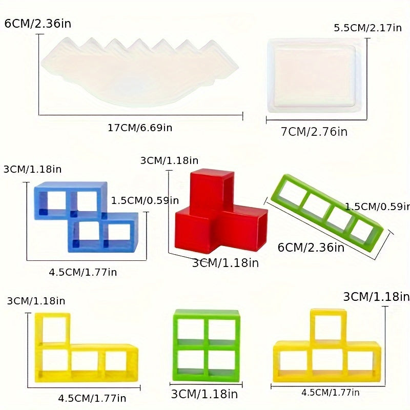 Stacking Block Game Indoor Tabletop Toy