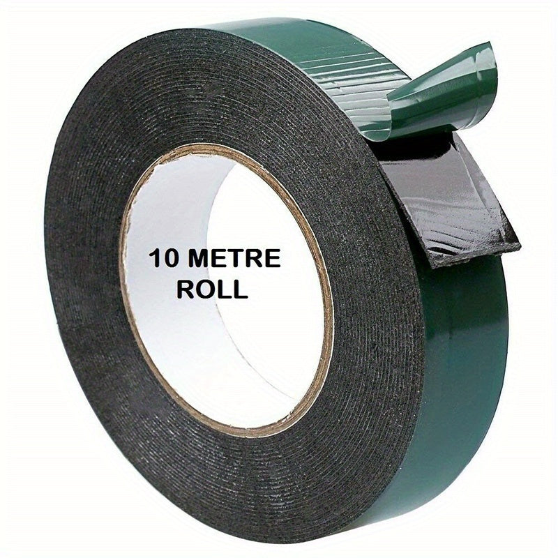 Strong Double Sided Foam Tape Waterproof Adhesive 12mm 10m 6mm 10m