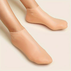 Gel Heel Anti Slip SPA Socks Women Men Dry Cracking Foot Skin
