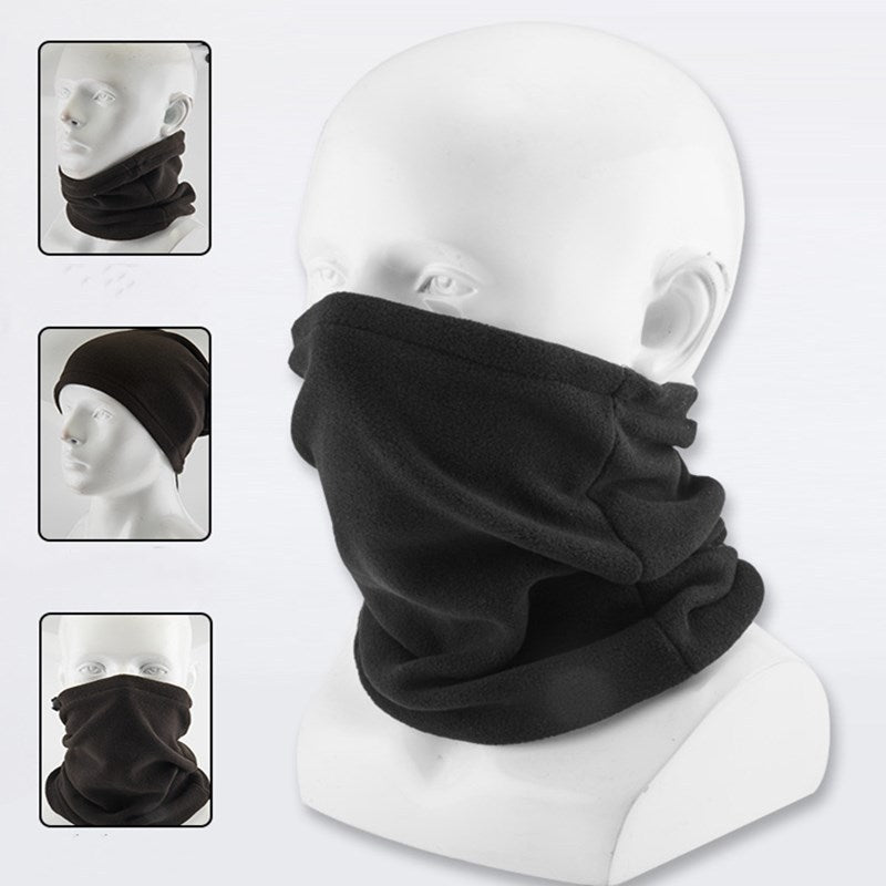 Warm Fleece Neck Gaiter for Outdoor Winter Cycling Skiing