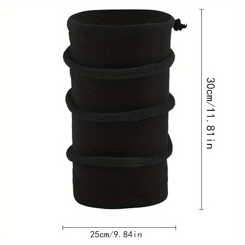 Warm Fleece Neck Gaiter for Outdoor Winter Cycling Skiing
