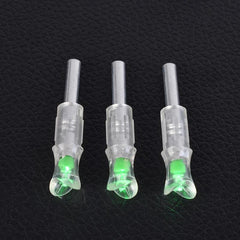 3pcs Lighted Arrow Nock For 7.6mm Shaft Archery Accessory