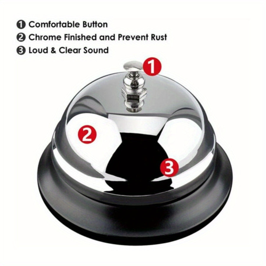 Restaurant Call Bell Desk Counter Ringer Christmas Craft Reception Service