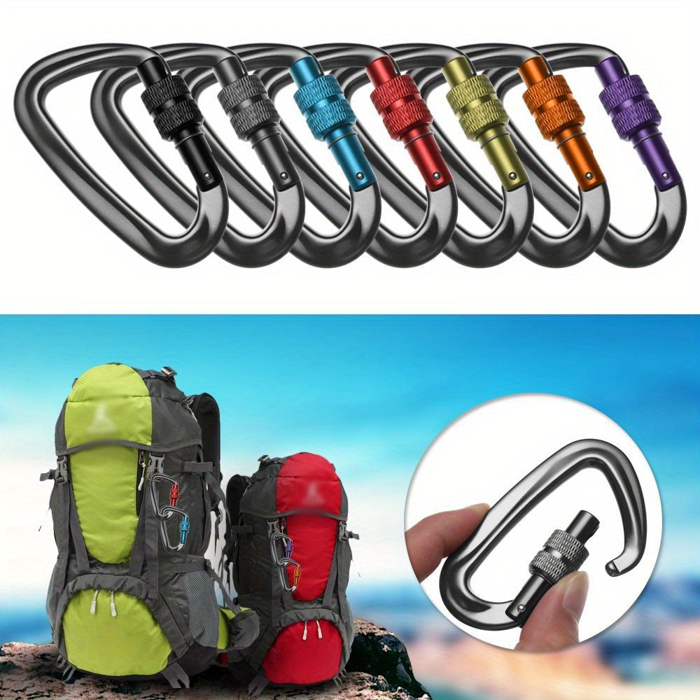 12KN Portable Lock Buckle for Outdoor Travel