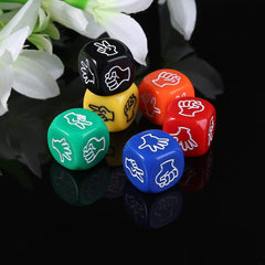 10pcs Finger Guessing Game Dice Party Gathering Board Game Dice
