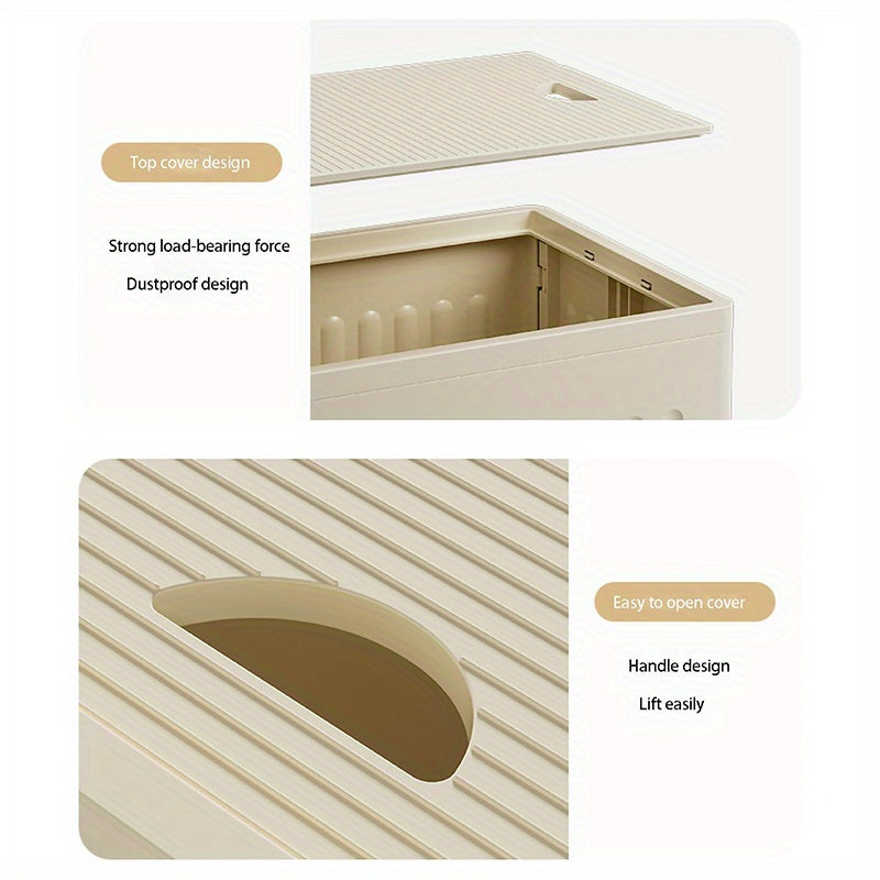Foldable Yoga Mat Storage Rack Home Gym Equipment Storage Box