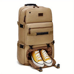 Retro Canvas Backpack Large Capacity Outdoor Travel Laptop Backpack Men