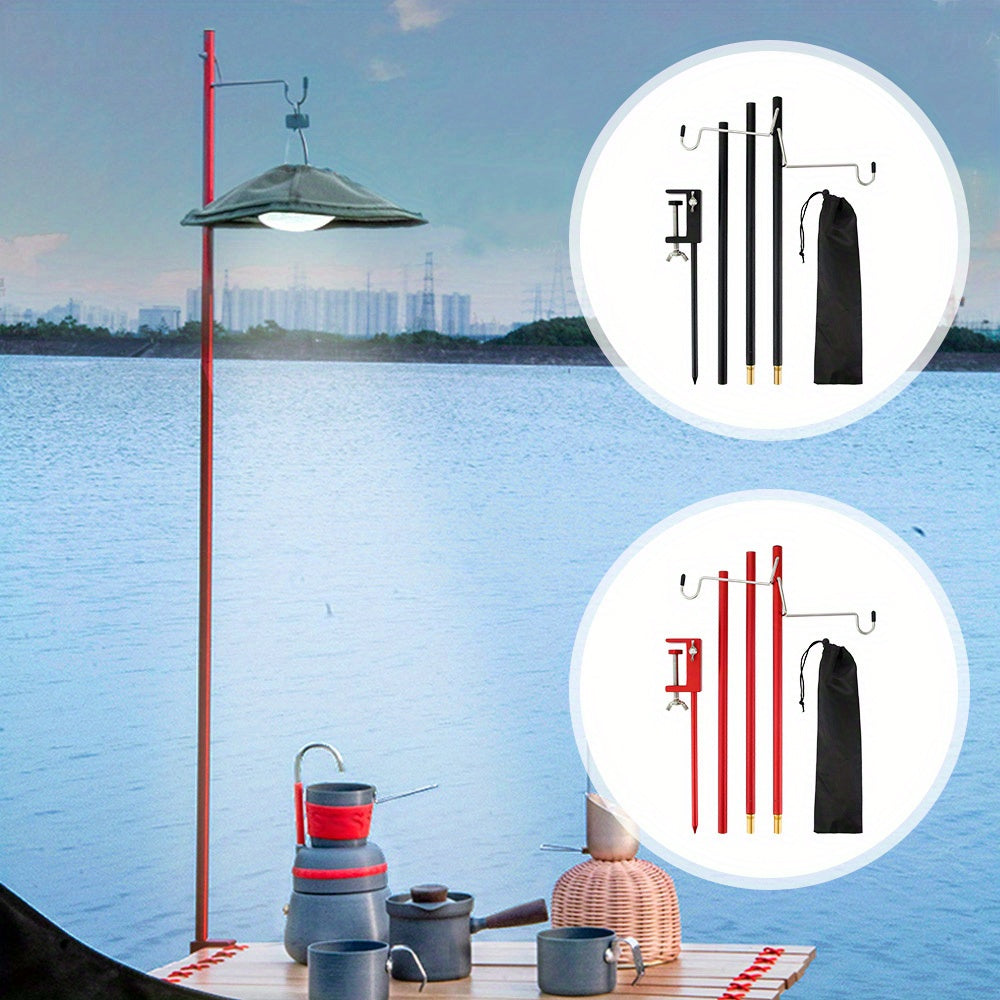 Adjustable Lantern Stand Camping Lamp Post