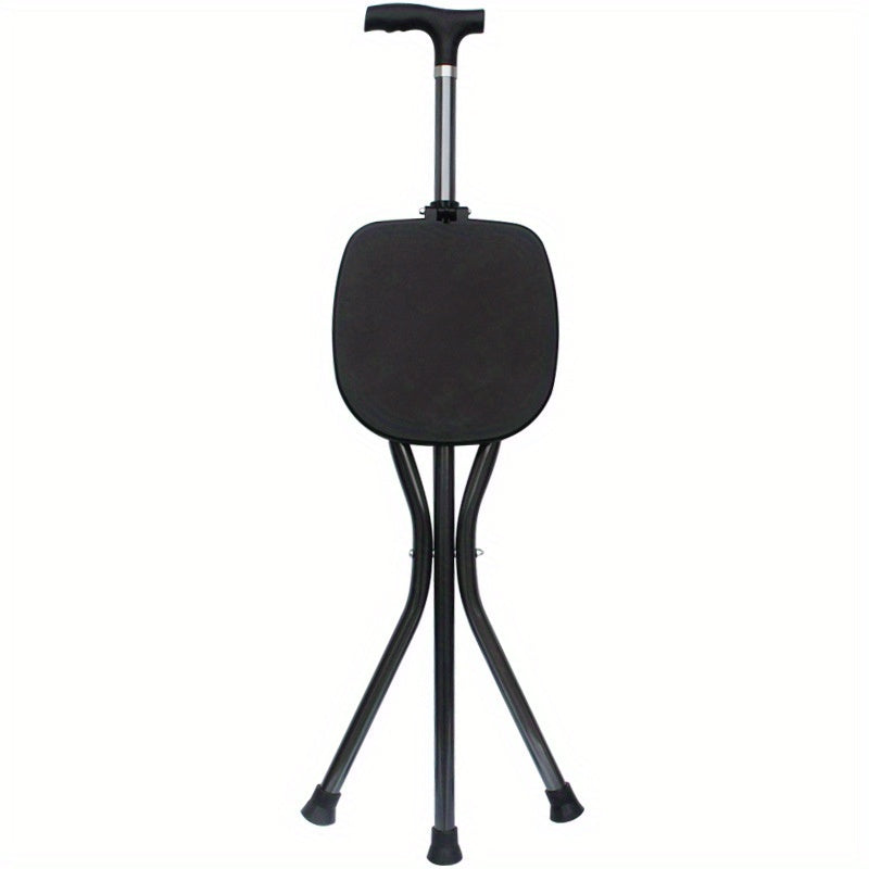 3-Leg Stool Cane Mountaineering Walking Stick