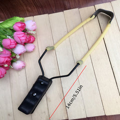 Powerful Slingshot Handle Traditional Toy For Outdoor Play
