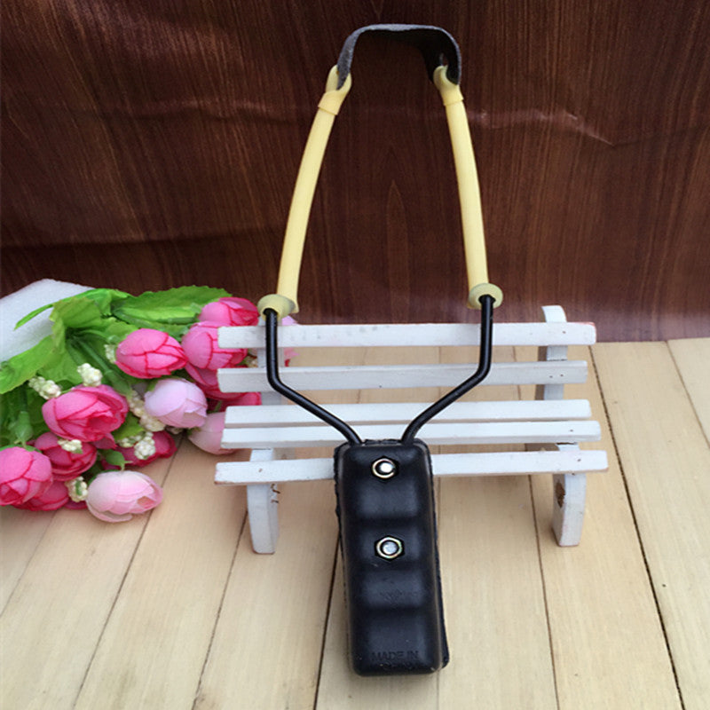Powerful Slingshot Handle Traditional Toy For Outdoor Play