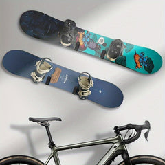 Wall Mounted Snowboard Clip Snowboard Wall Rack Snowboard Storage Hook