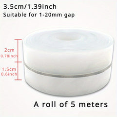 Silicone Door Window Stop Tape Dustproof Soundproof Waterproof Seal