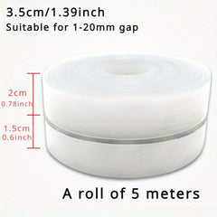 Silicone Door Window Stop Tape Dustproof Soundproof Waterproof Seal