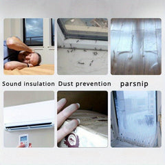 Silicone Door Window Stop Tape Dustproof Soundproof Waterproof Seal