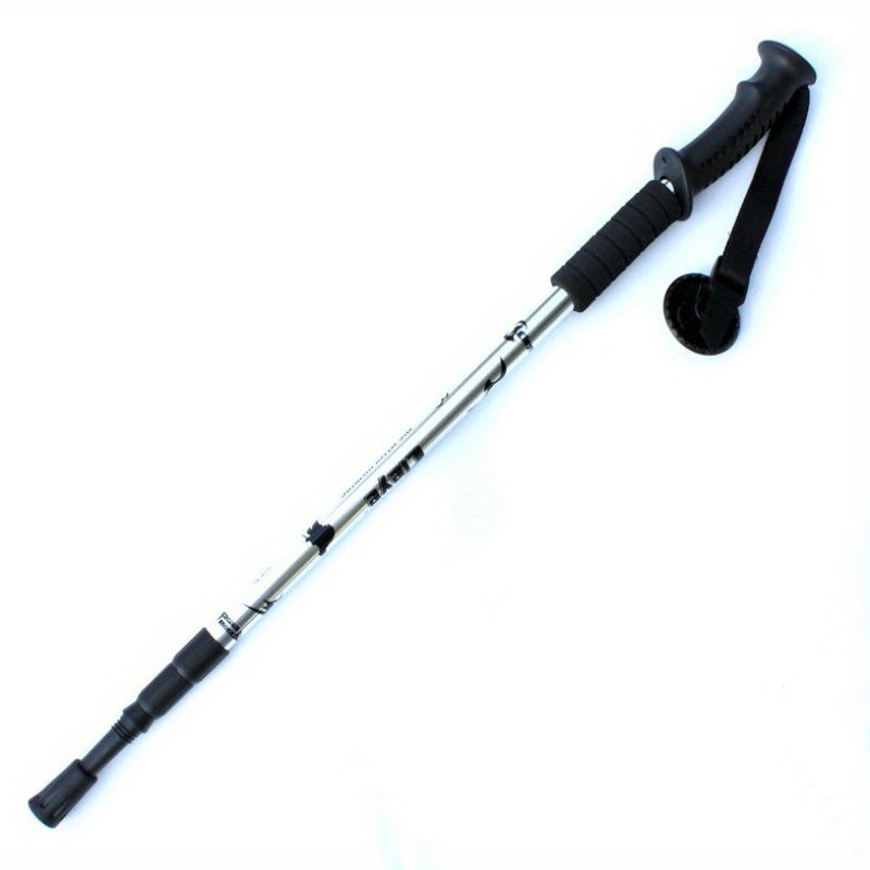 Aluminum Hiking Cane With Shock Absorption Straight Handle
