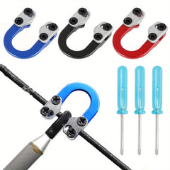 3 Sets Archery D Loop Metal D Ring Buckle - Release Nocking Loop