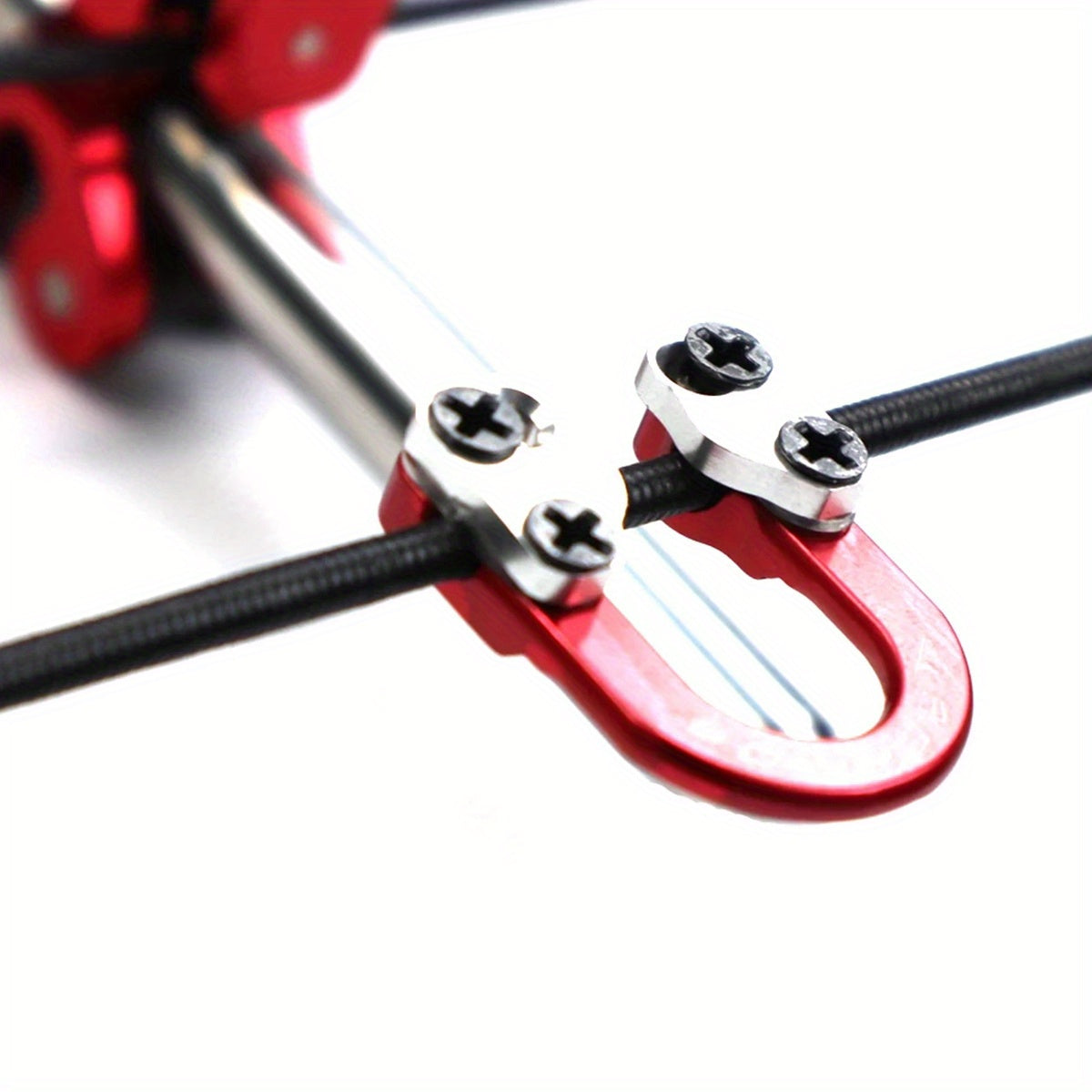 3 Sets Archery D Loop Metal D Ring Buckle - Release Nocking Loop