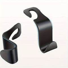4pcs Headrest Hooks For Car Purse Hanger Holder Organizer Over Seat Hoo
