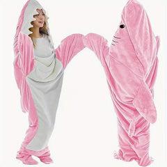 Shark Blanket Soft Flannel Warm Sleeping Bag