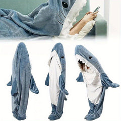 Shark Blanket Soft Flannel Warm Sleeping Bag
