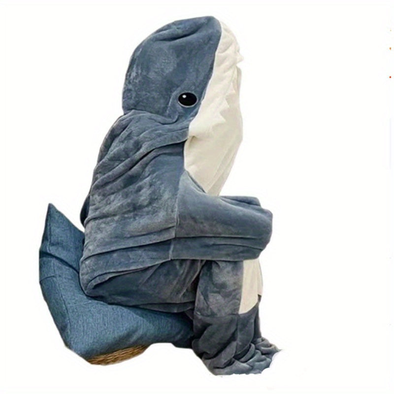 Shark Blanket Soft Flannel Warm Sleeping Bag