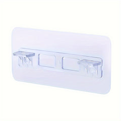 2pcs Adhesive Shelf Holder for Kitchen Cabinet Book Storage