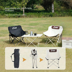 Portable Folding Moon Chair Outdoor Camping Picnic