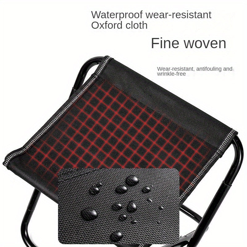 Stainless Steel Folding Stool for Outdoor Adventures