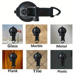 Car Tent Suction Cup Buckle Vacuum Glass No Punch Hook