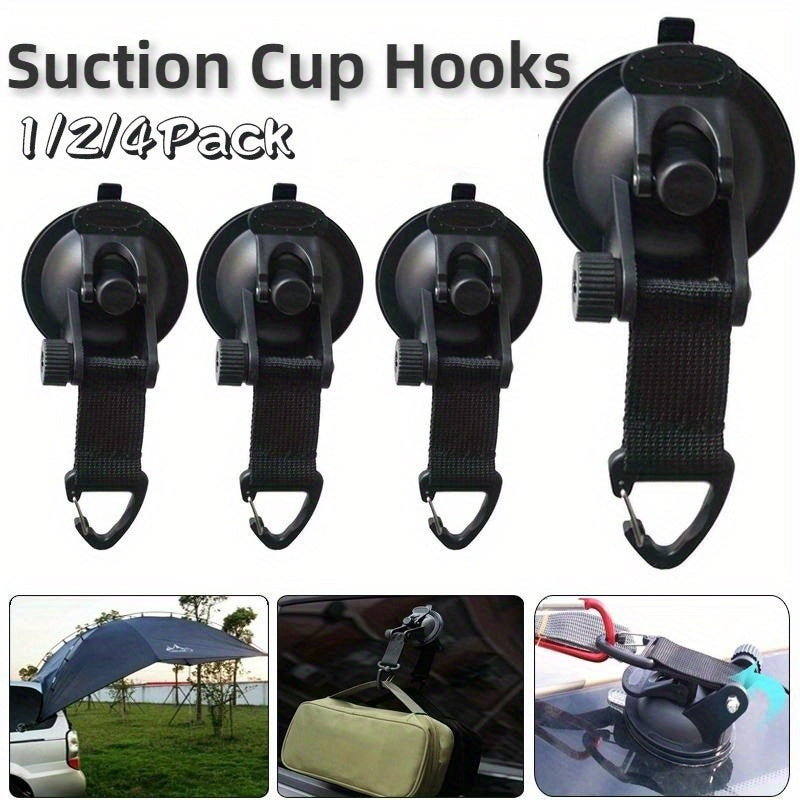 Car Tent Suction Cup Buckle Vacuum Glass No Punch Hook
