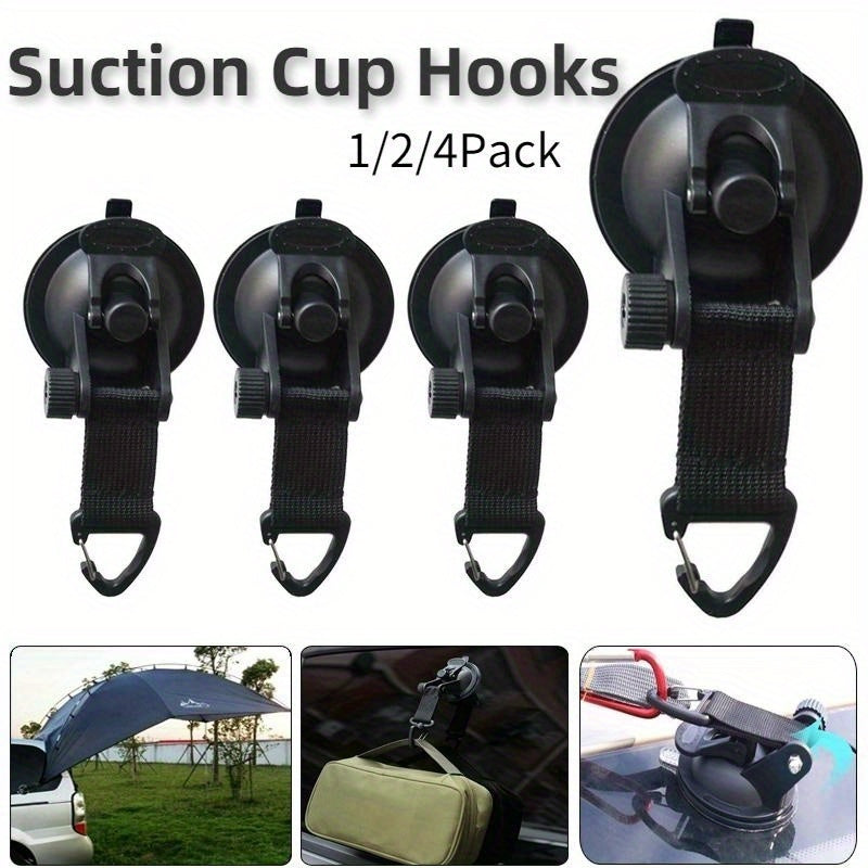 Car Tent Suction Cup Buckle Vacuum Glass No Punch Hook