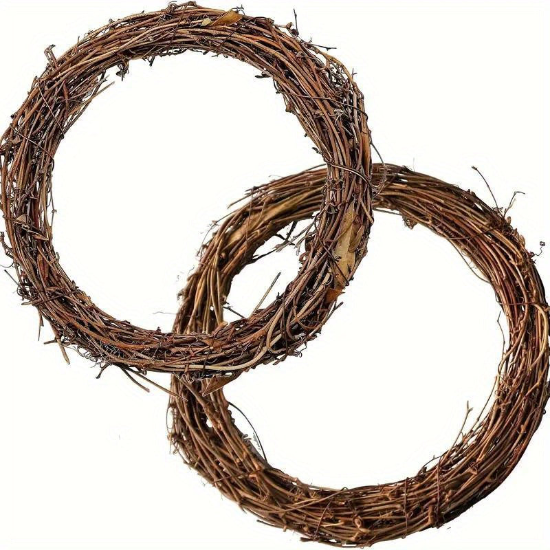 2pcs Grape Vine Garland DIY Christmas Craft Wall Hanging Wedding Party Decor