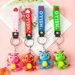 Year Dragon Keychain Pendant Car Key Chain Keyring