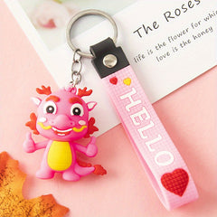 Year Dragon Keychain Pendant Car Key Chain Keyring