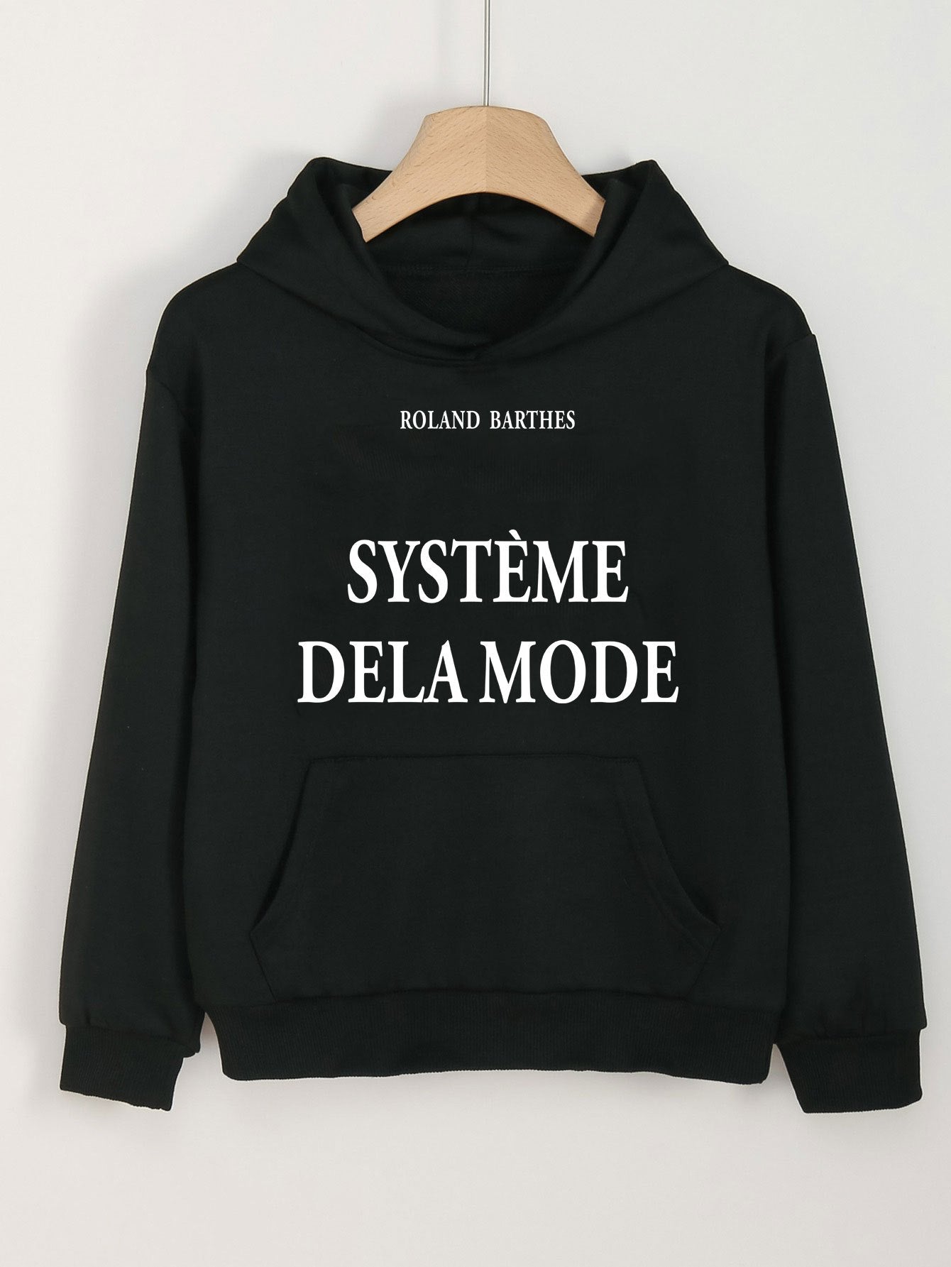 Dela Mode Girls Print Hoodie Casual Pullover Hooded Top