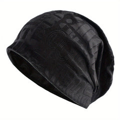 Dual Purpose Pullover Beanie Hat Neck Gaiter Slouchy Hat